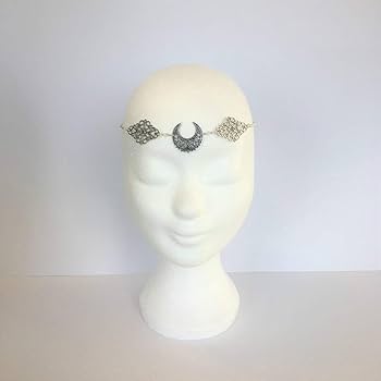 ひな໒꒱ Curvesoul Rhinestone Hairpin Crystal Moon Sun Star Hair Clip
